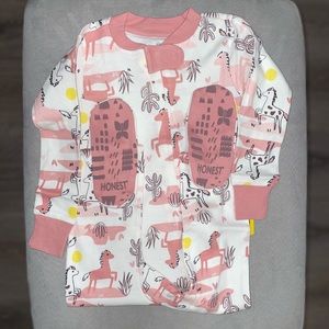 Long sleeve bodysuit pajamas